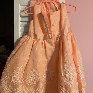 Janie and Jack Pink Lace Dress